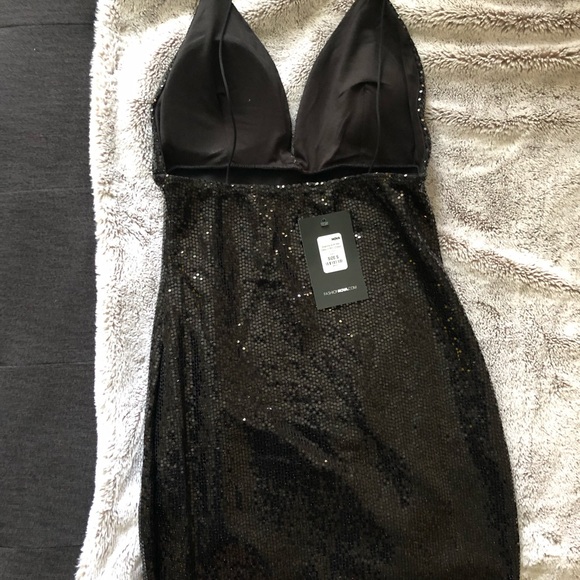 Black sequin dress - Picture 4 of 5